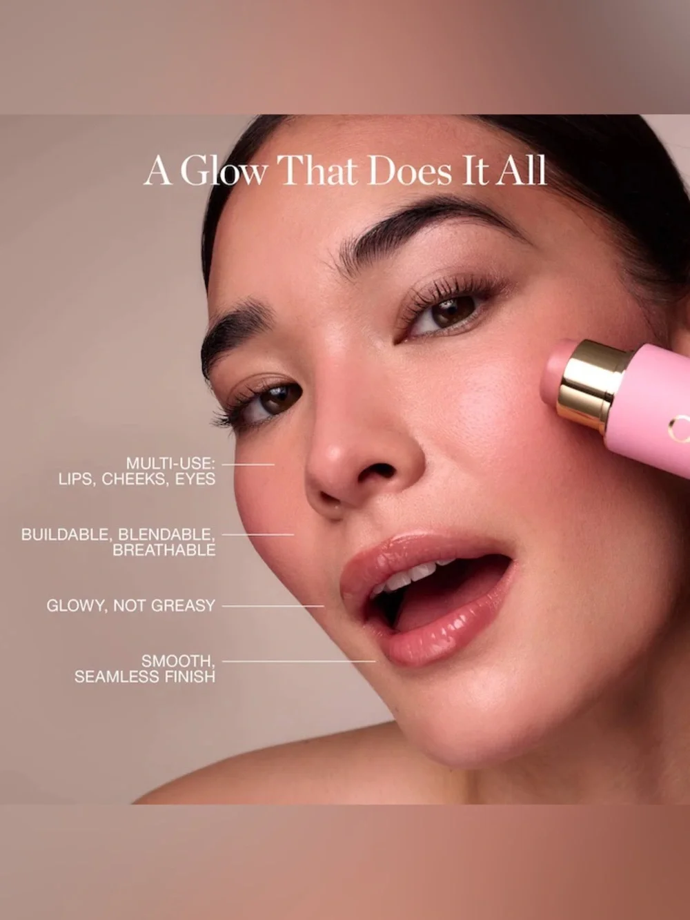 Sculpted Cream Blush Stick - Topaz